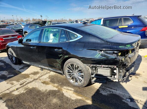 JTHD51GF1M5008943 2021 LEXUS LS Black უკანა მარცხენა