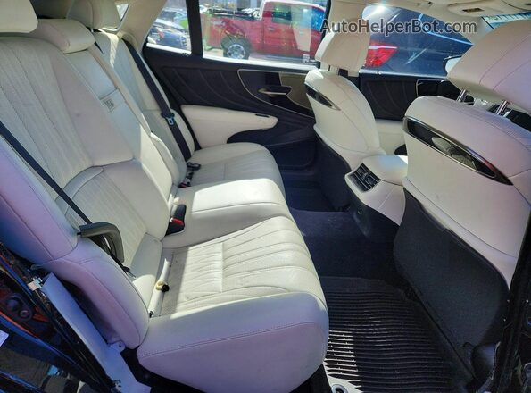 JTHD51GF1M5008943 2021 LEXUS LS Black უკანა სავარძლების ხედი