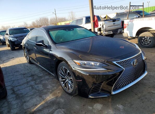 JTHD51GF3L5007629 2020 LEXUS LS Black Przód prawy