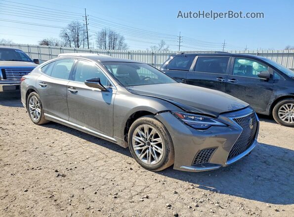 JTHD51GF5M5009514 2021 LEXUS LS Gray წინა მარჯვენა