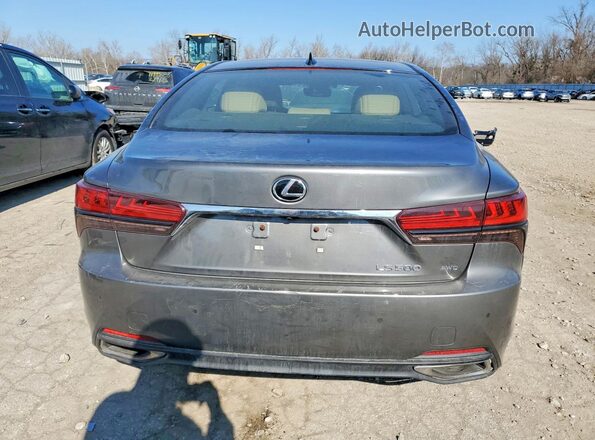 JTHD51GF5M5009514 2021 LEXUS LS Gray უკანა ხედი