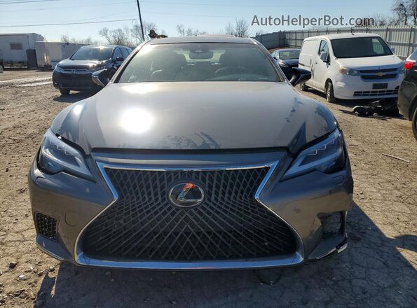 JTHD51GF5M5009514 2021 LEXUS LS Gray წინა ხედი
