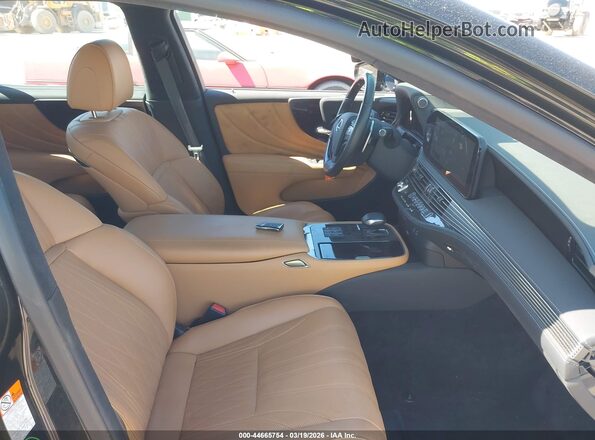 JTHD51GF7R5012440 2024 LEXUS LS 500 Black წინა სალონის ხედი