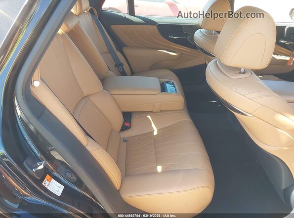 JTHD51GF7R5012440 2024 LEXUS LS 500 Black VIN კოდის სტიკერის ხედი