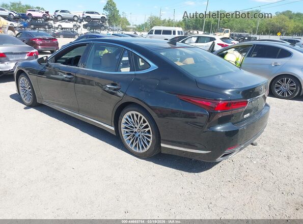JTHD51GF7R5012440 2024 LEXUS LS 500 Black უკანა მარცხენა