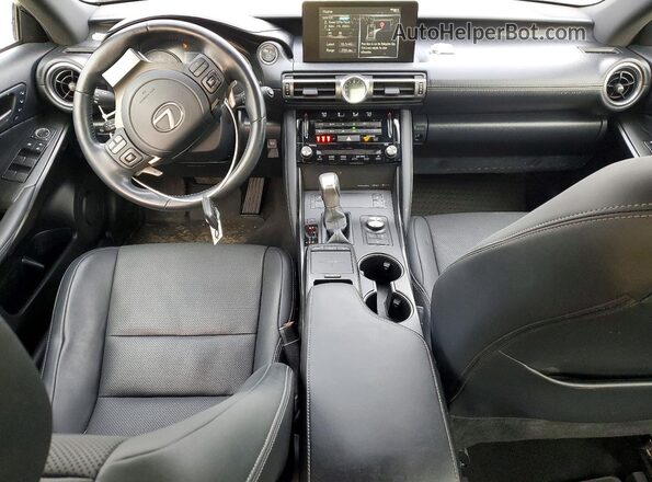 JTHD81F24N5049283 2022 LEXUS IS Серый Вид панели приборов