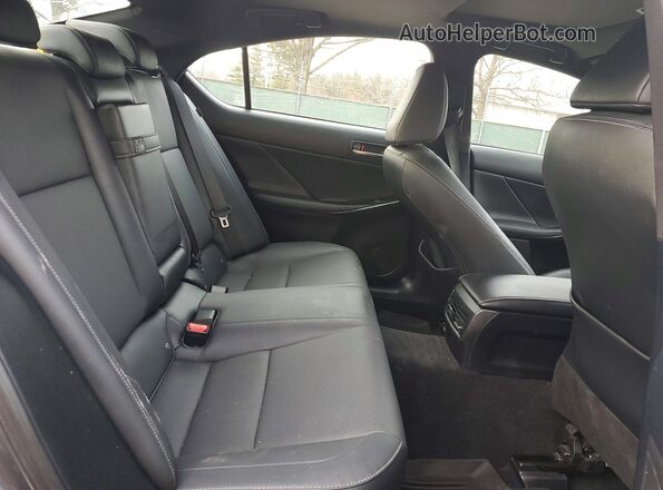 JTHD81F24N5049283 2022 LEXUS IS Серый Вид задних сидений