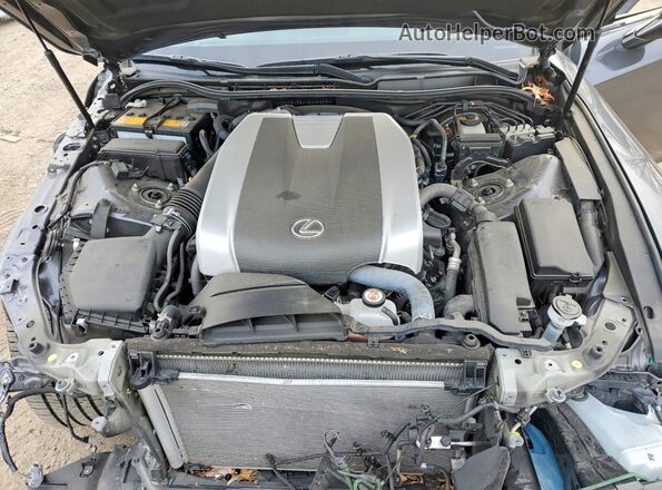 JTHD81F24N5049283 2022 LEXUS IS Серый Вид задней части салона