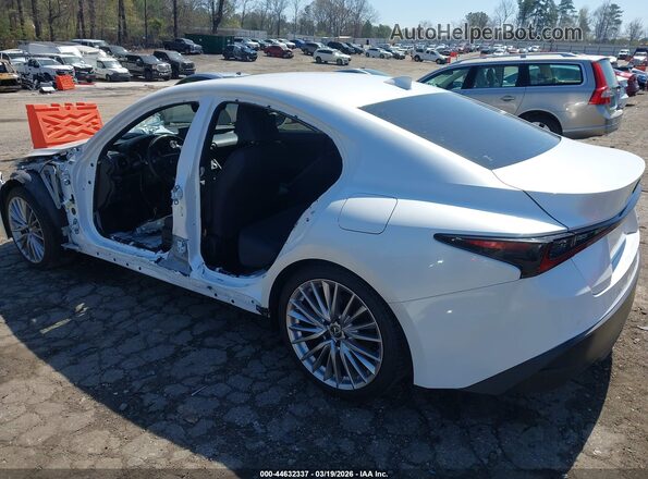 JTHDA1D21P5125519 2023 LEXUS IS 300 White Trasero izquierdo