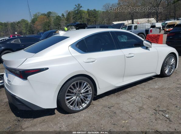 JTHDA1D21P5125519 2023 LEXUS IS 300 White Trasero derecho