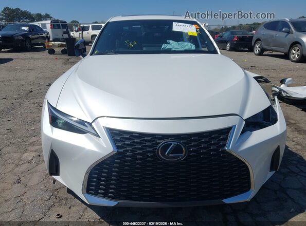 JTHDA1D21P5125519 2023 LEXUS IS 300 White Vista interior trasera