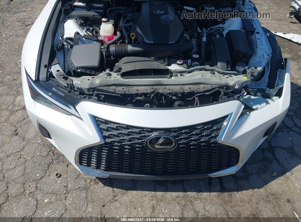 JTHDA1D21P5125519 2023 LEXUS IS 300 White Vista trasera