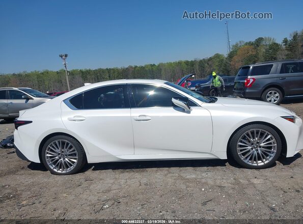 JTHDA1D21P5125519 2023 LEXUS IS 300 White Vista interior de 360 grados