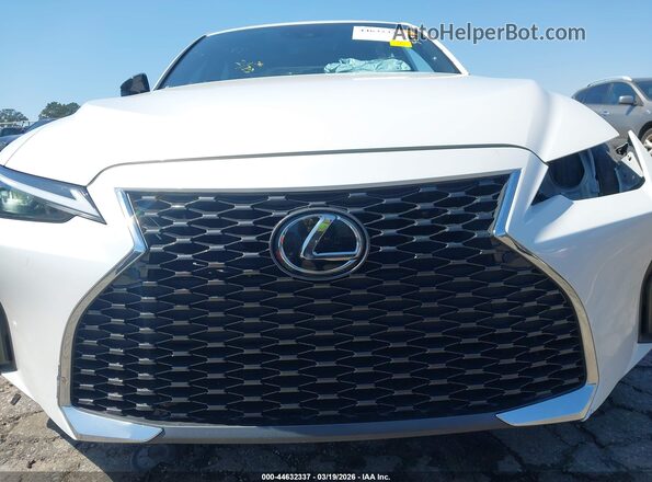 JTHDA1D21P5125519 2023 LEXUS IS 300 White 