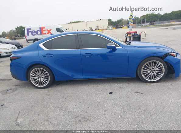 JTHDA1D23P5123268 2023 LEXUS IS 300 Blue Սալոնի հետևի տեսք
