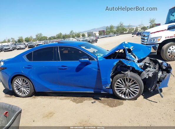 JTHDA1D24N5120036 2022 LEXUS IS 300 Blue Սալոնի հետևի տեսք