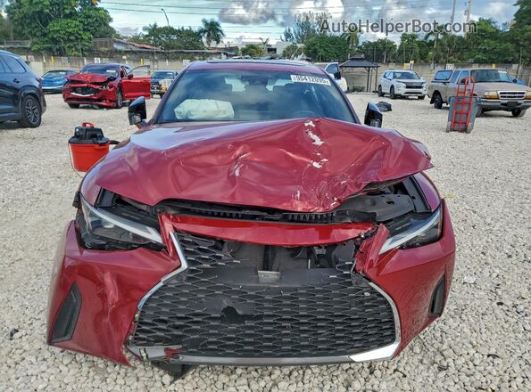 JTHDA1D26R5130489 2024 LEXUS IS Red Vista frontal