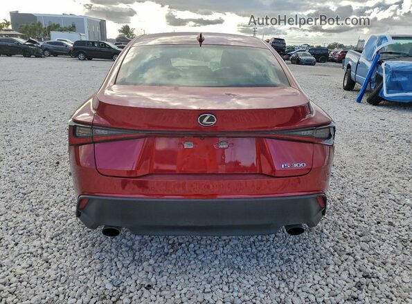 JTHDA1D26R5130489 2024 LEXUS IS Red Vista trasera