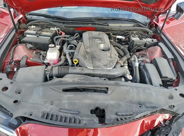 JTHDA1D26R5130489 2024 LEXUS IS Red Vista interior trasera