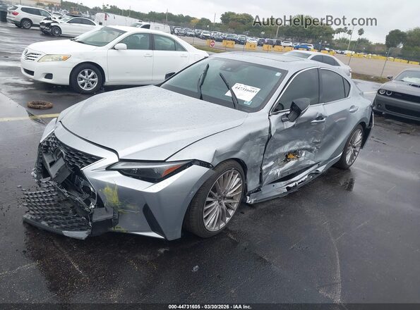 JTHDA1D27P5126741 2023 LEXUS IS 300 Silver Передня ліва чверть