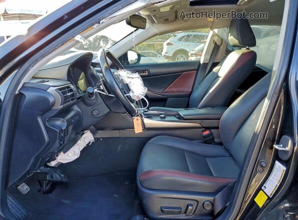 JTHDA1D28L5106458 2020 LEXUS IS Black Vista interior delantera