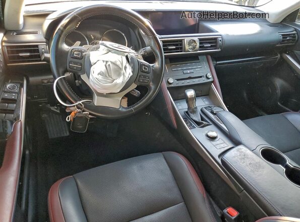JTHDA1D28L5106458 2020 LEXUS IS Black Vista del salpicadero
