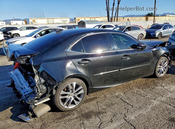 JTHDA1D28L5106458 2020 LEXUS IS Black Trasero derecho