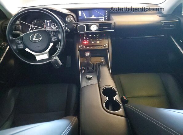 JTHDA1D29L5107103 2020 LEXUS IS Silver Vista del salpicadero