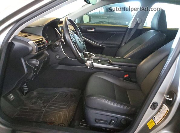 JTHDA1D29L5107103 2020 LEXUS IS Silver Vista interior delantera