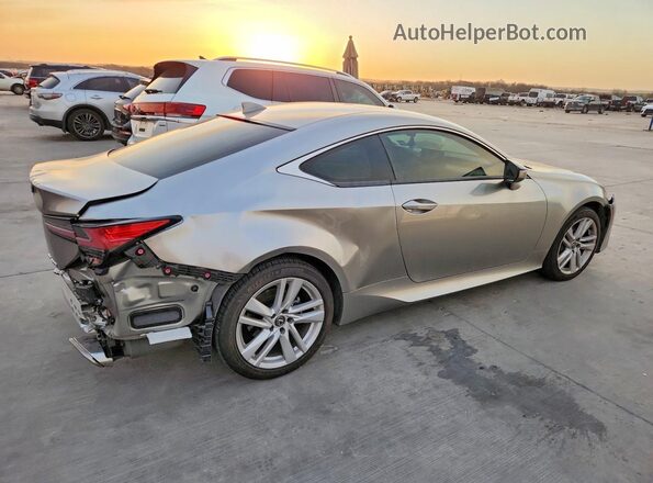 JTHDA5BC0R5012859 2024 LEXUS RC Silver Trasero derecho