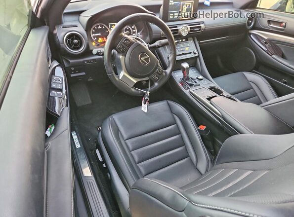 JTHDA5BC0R5012859 2024 LEXUS RC Silver Vista del salpicadero
