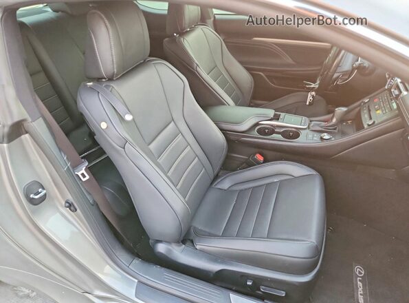 JTHDA5BC0R5012859 2024 LEXUS RC Silver Vista de los asientos traseros