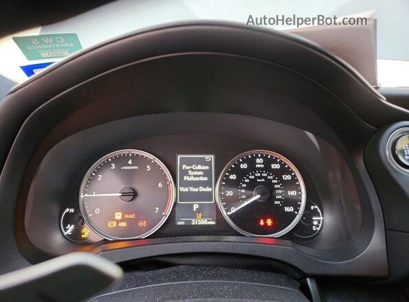 JTHDA5BC0R5012859 2024 LEXUS RC Silver Vista del cuadro de instrumentos