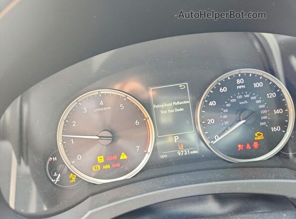 JTHDA5BC6R5012753 2024 LEXUS RC White Instrument cluster view