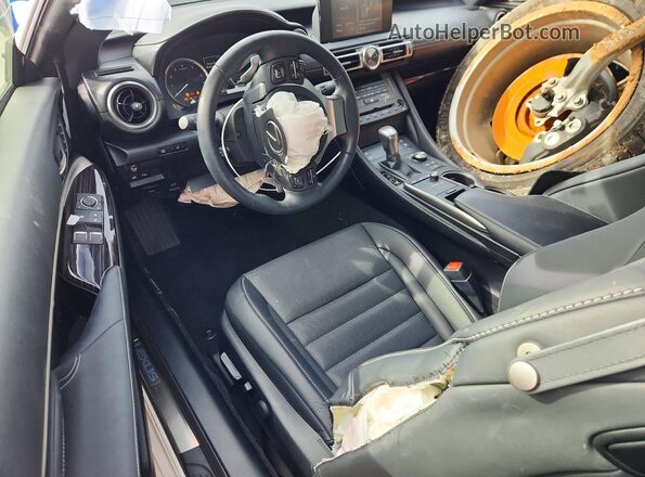 JTHDA5BC6R5012753 2024 LEXUS RC White Dashboard view