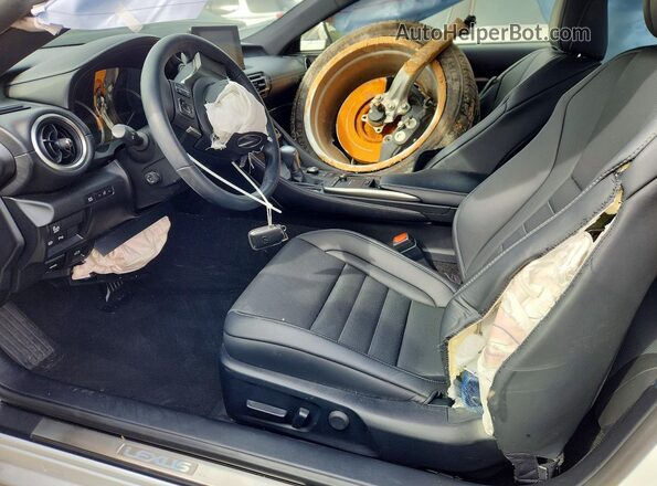 JTHDA5BC6R5012753 2024 LEXUS RC White Front interior view