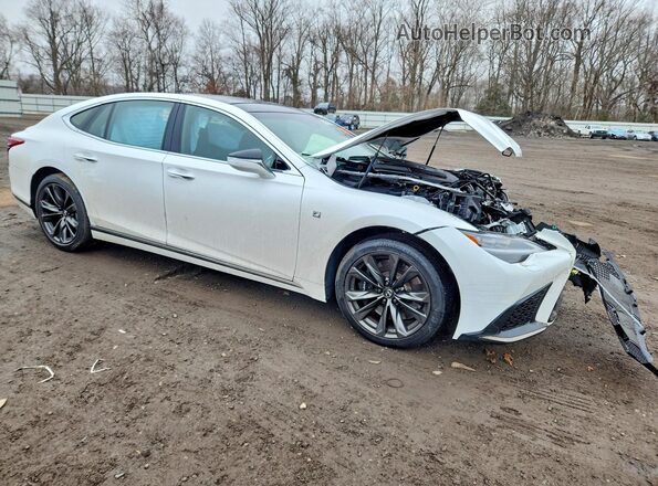 JTHF51GF6P5011639 2023 LEXUS LS White Przód prawy
