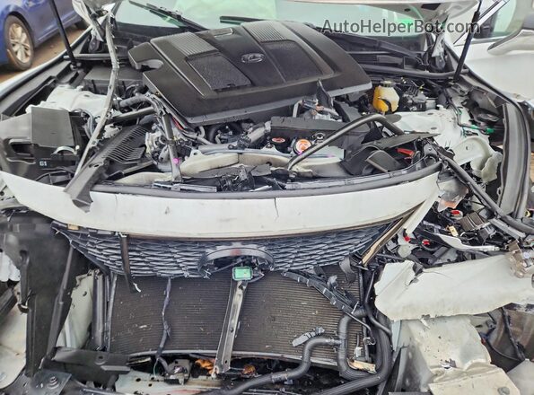 JTHF51GF6P5011639 2023 LEXUS LS White Widok wnętrza z tyłu
