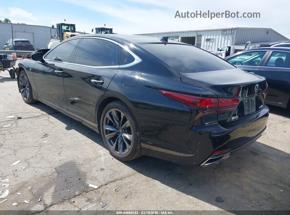 JTHF51GF7M5008759 2021 LEXUS LS 500 Black Задня ліва чверть