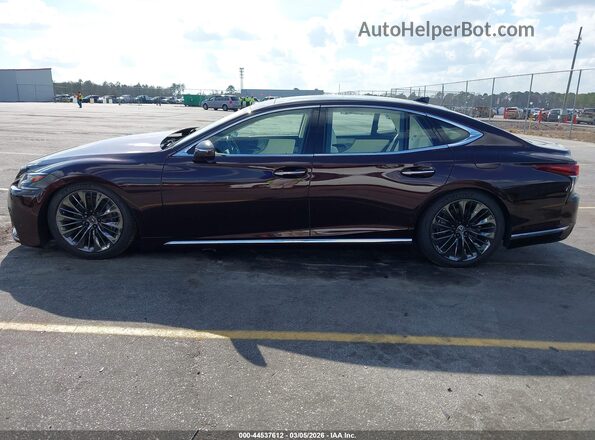 JTHG5LGF7L5007562 2020 LEXUS LS 500 Maroon 
