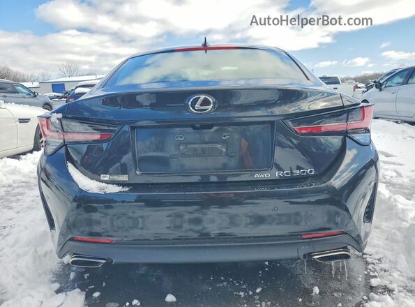 JTHG85EC7L5005628 2020 LEXUS RC Black Widok z tyłu
