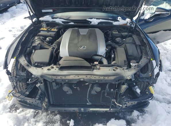 JTHG85EC7L5005628 2020 LEXUS RC Black Widok wnętrza z tyłu