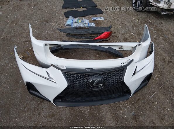 JTHGA1D25L5102946 2020 LEXUS IS 300 White Սարքավորումների վահանակի տեսք