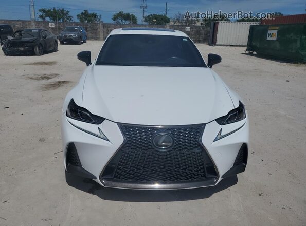 JTHGA1D25L5104552 2020 LEXUS IS Белый Вид спереди