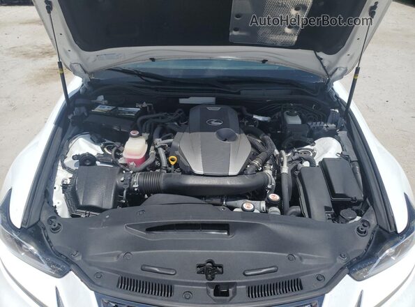 JTHGA1D25L5104552 2020 LEXUS IS Белый Вид задней части салона