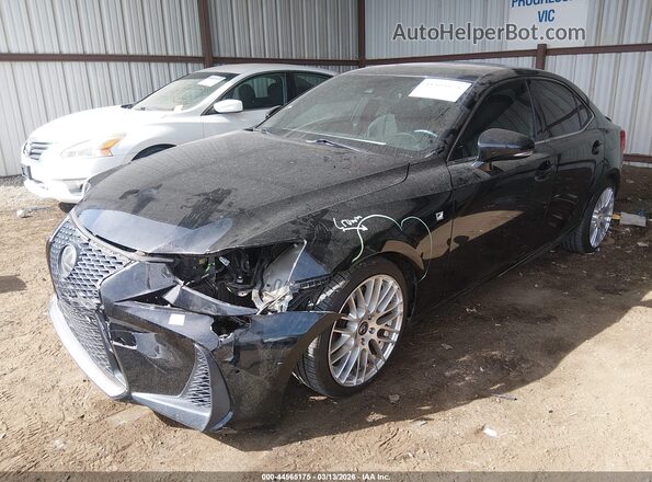 JTHGA1D26L5106147 2020 LEXUS IS 300 Black Առջևի ձախ երեք քառորդ տեսարան