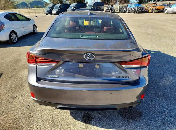 JTHGA1D2XL5103560 2020 LEXUS IS Gray 