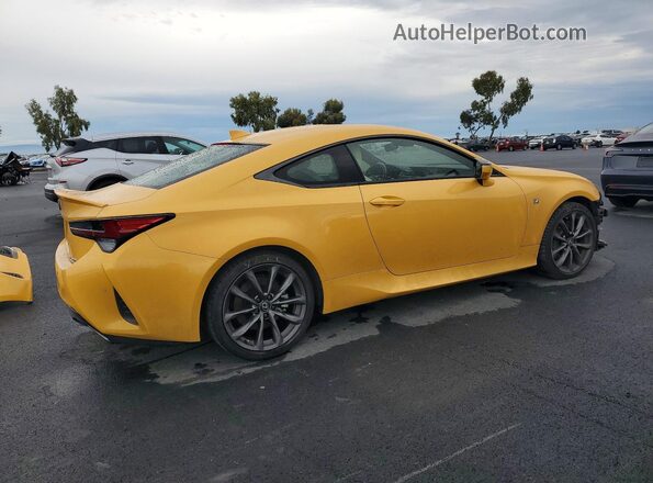 JTHGA5BC9N5012124 2022 LEXUS RC Желтый Задняя правая четверть