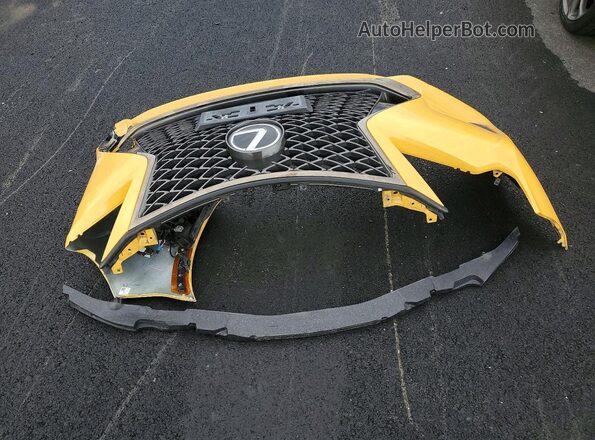 JTHGA5BC9N5012124 2022 LEXUS RC Желтый Вид подкапотного пространства