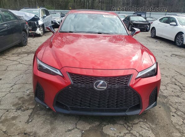 JTHGZ1B20N5057025 2022 LEXUS IS Red 